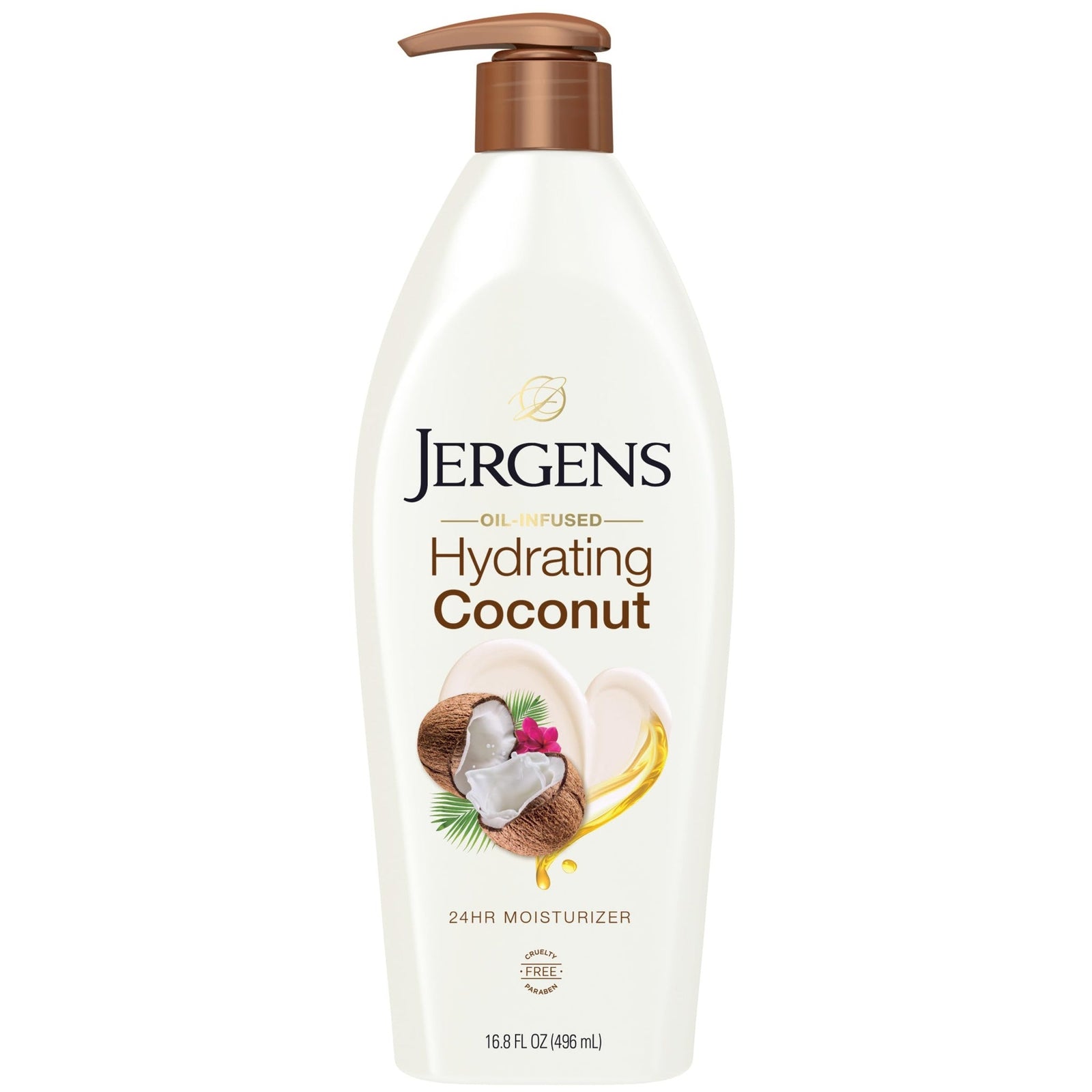 Jergens Hydrating Coconut Body Lotion (16.8 oz)