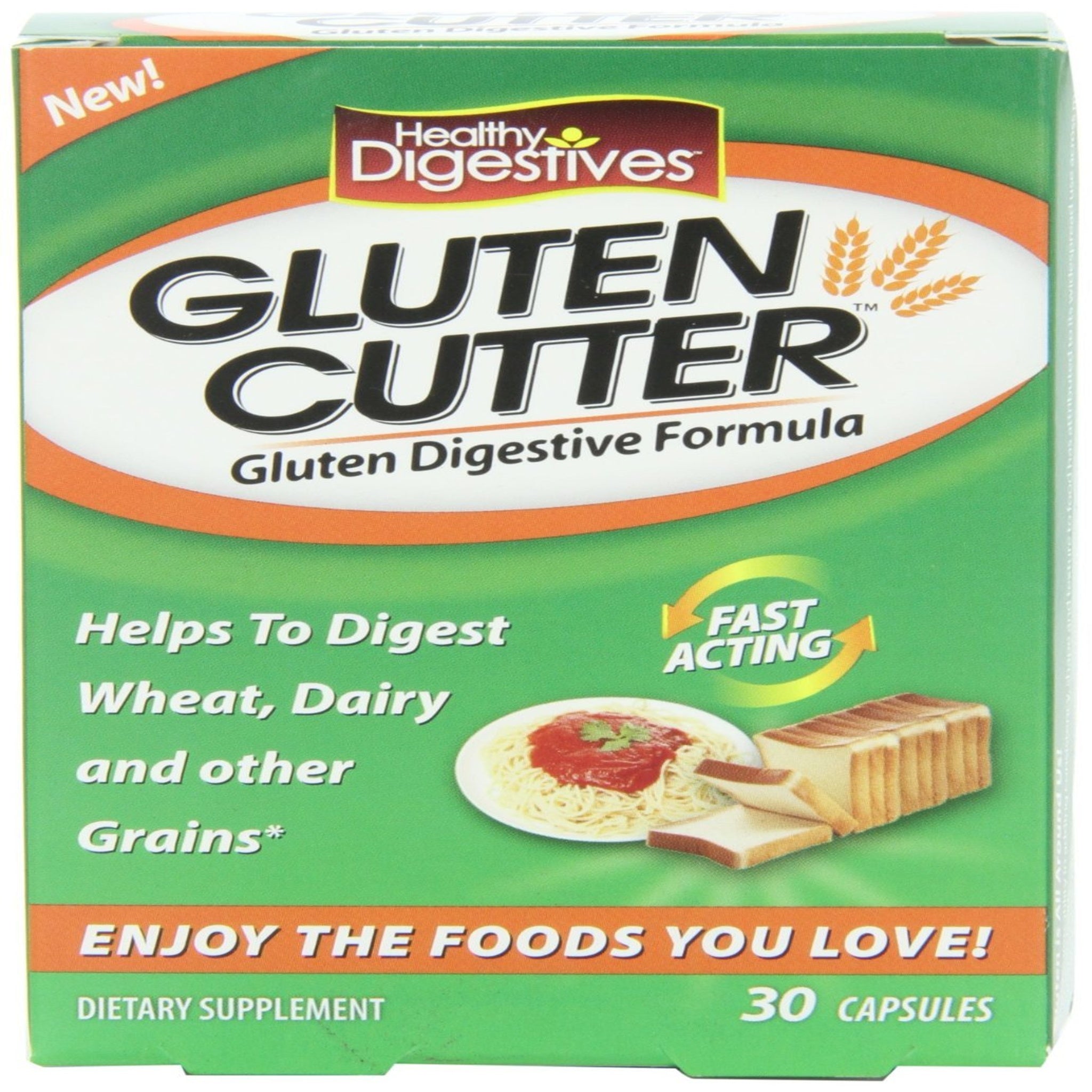 Healthy Digestives Gluten Cutter (30 ct, 3 Pack)