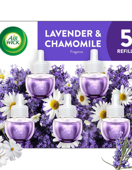 Air Wick Scented Oils Lavender & Chamomile (5 Refills)
