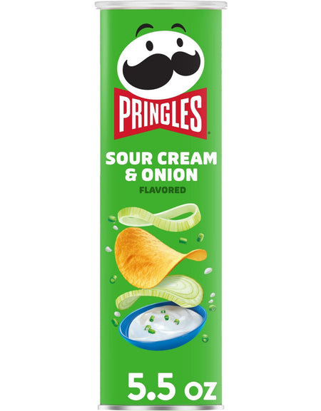 Pringles Sour Cream and Onion Chips (5.5 oz)