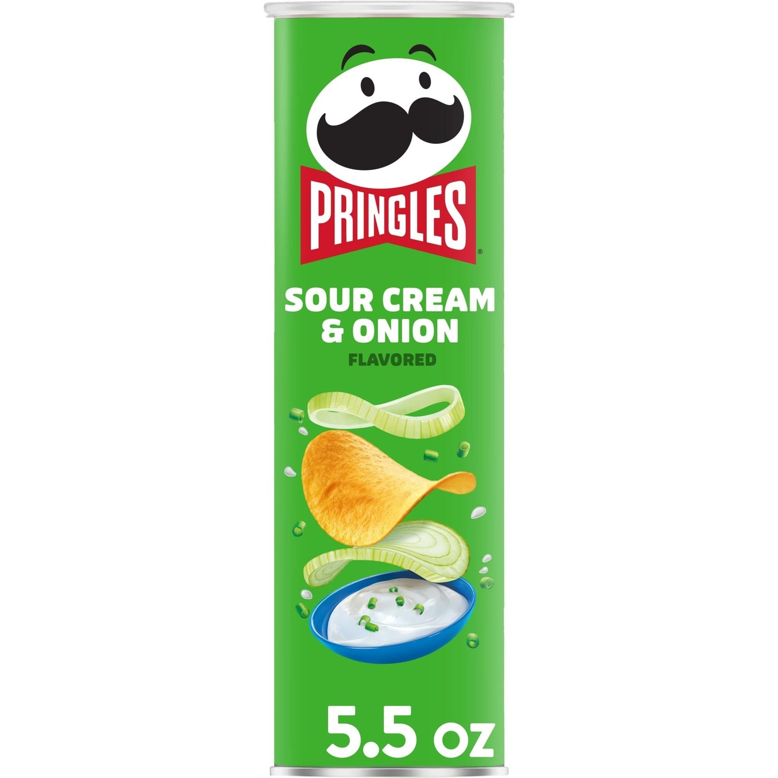 Pringles Sour Cream and Onion Chips (5.5 oz)