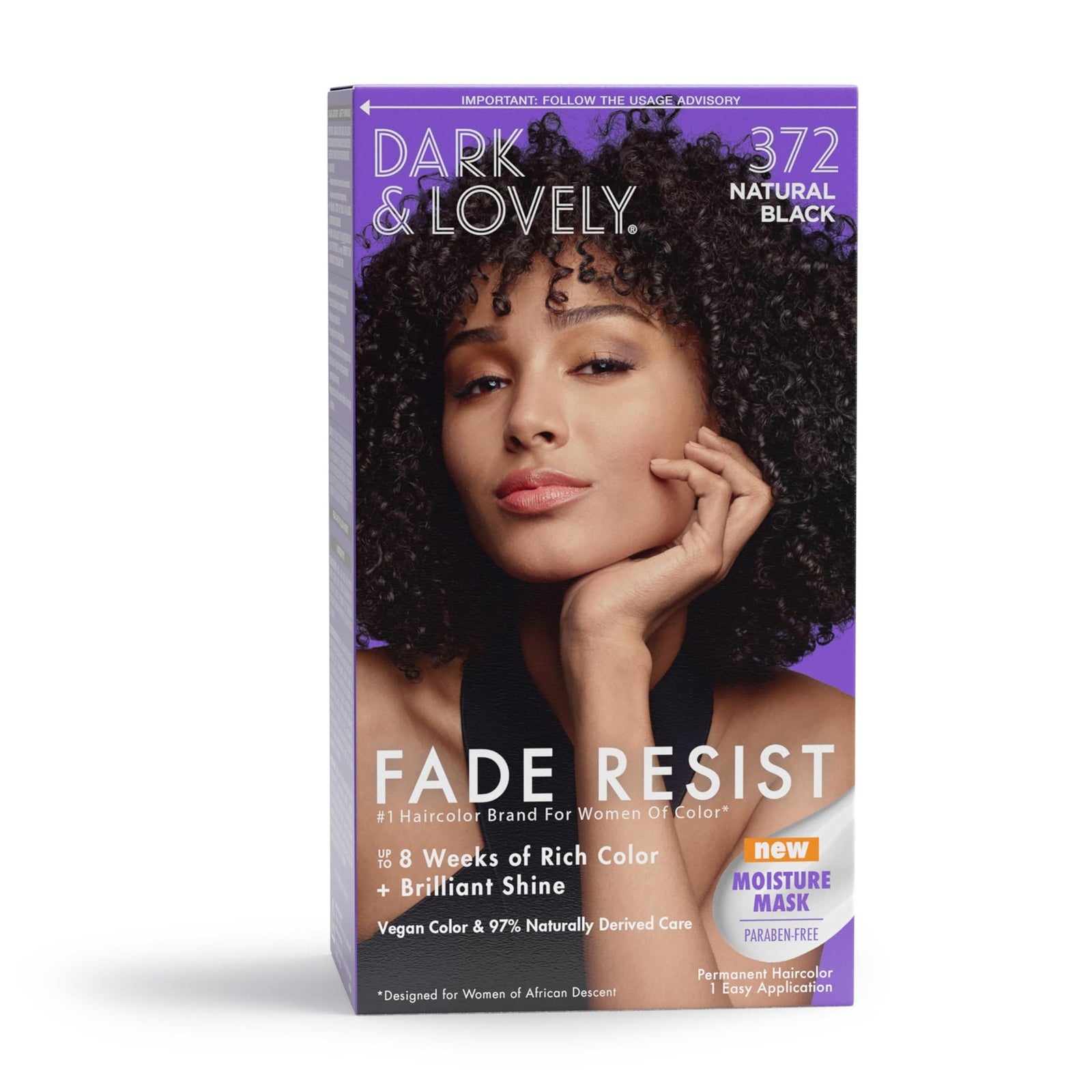Dark & Lovely Fade Resist Hair Color Natural Black