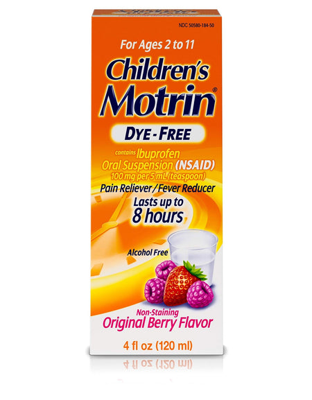 Motrin Children’s Dye-Free Ibuprofen Berry (4 fl oz)