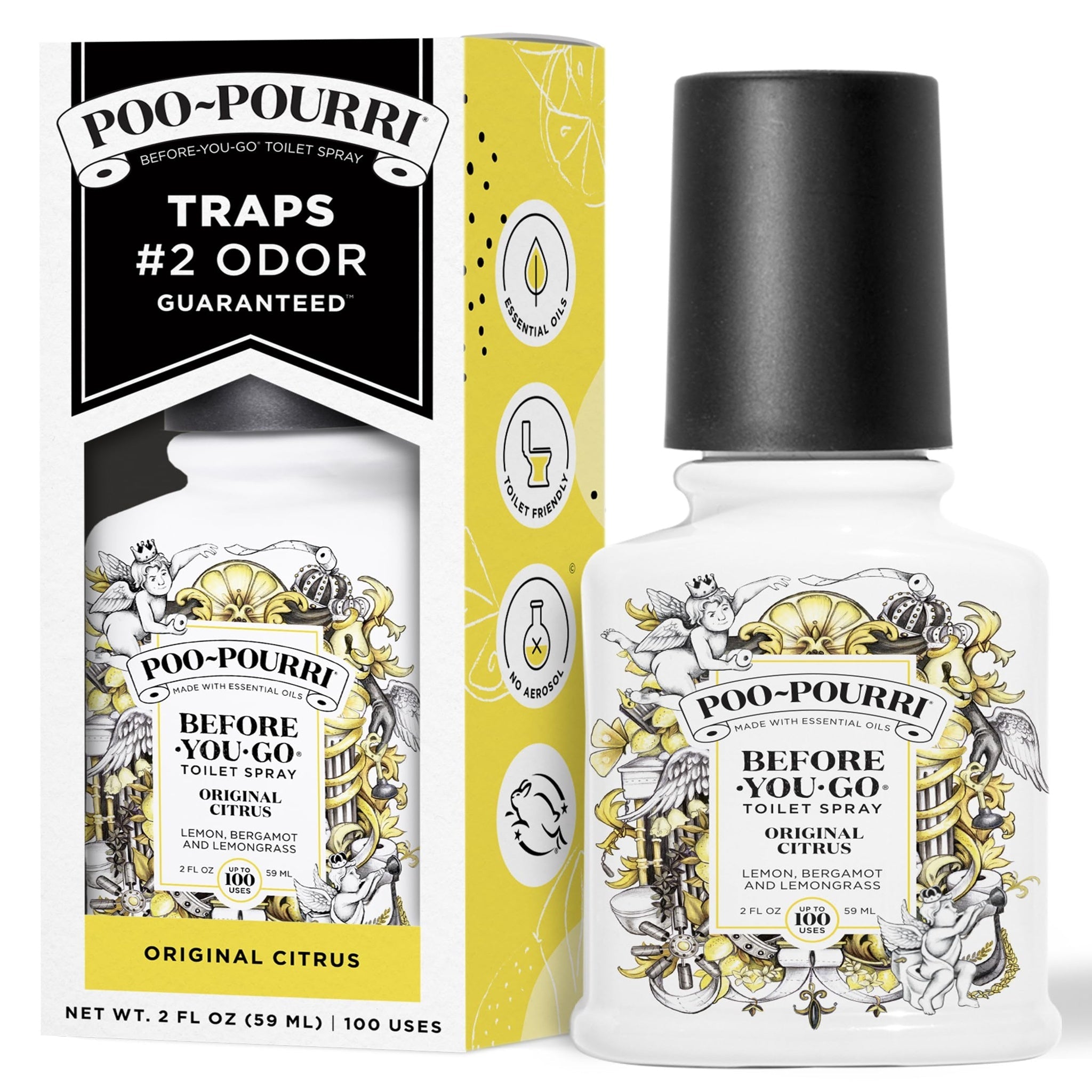 Poo-Pourri Toilet Spray Original Citrus (2 fl oz)