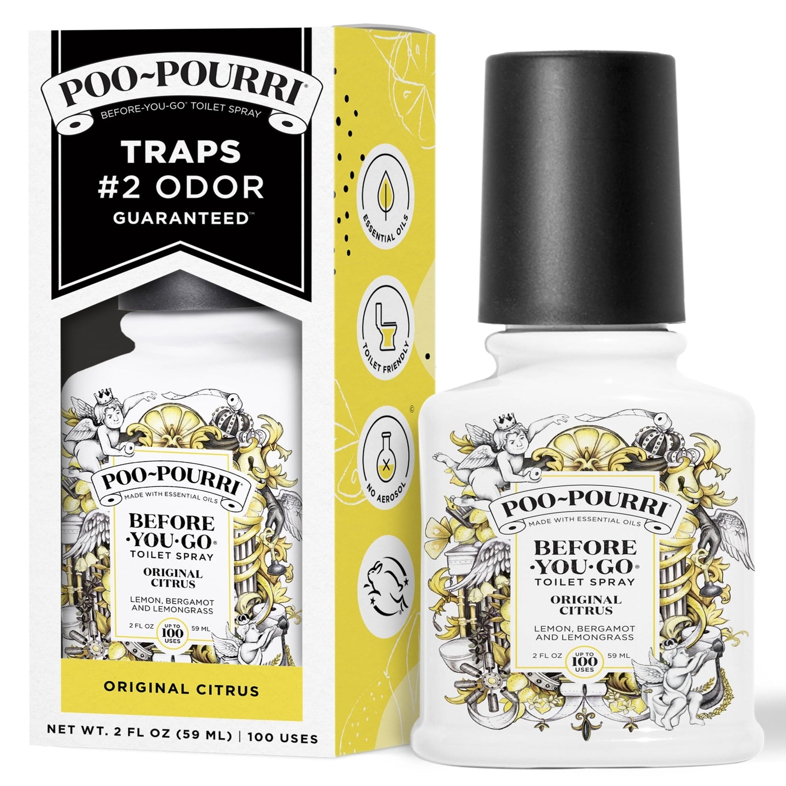 Poo-Pourri Toilet Spray Original Citrus (2 fl oz)