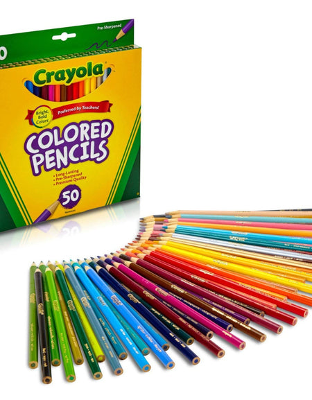 Crayola Colored Pencils (50 Count)
