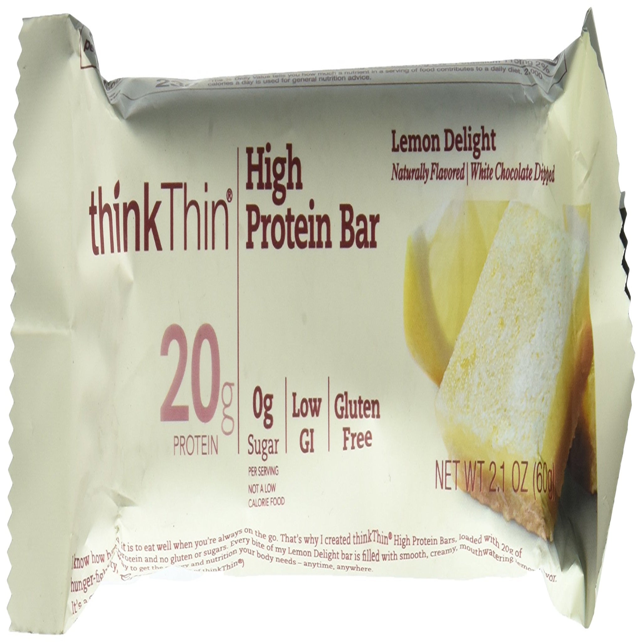 Think! Protein Bar Lemon Delight