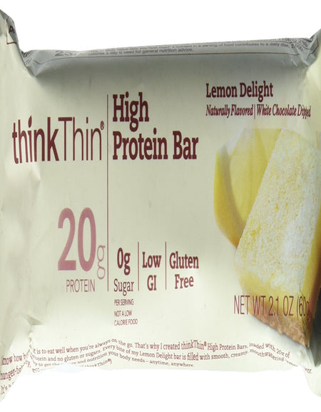 Think! Protein Bar Lemon Delight