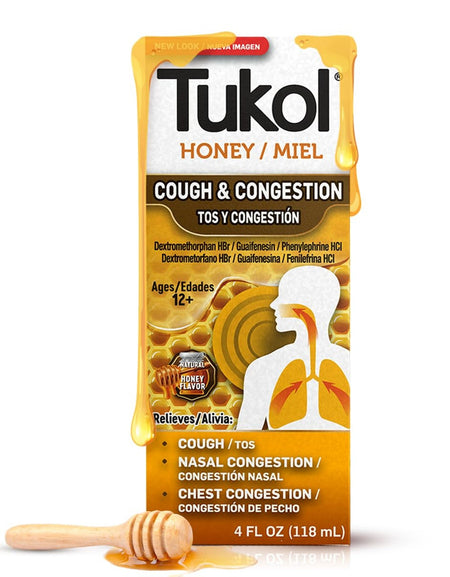 Tukol X-Pecto Honey Cough Syrup (4 oz)