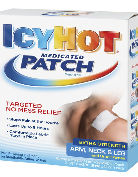 Icy Hot Extra Strength Medicated Patch Small (5 ct)
