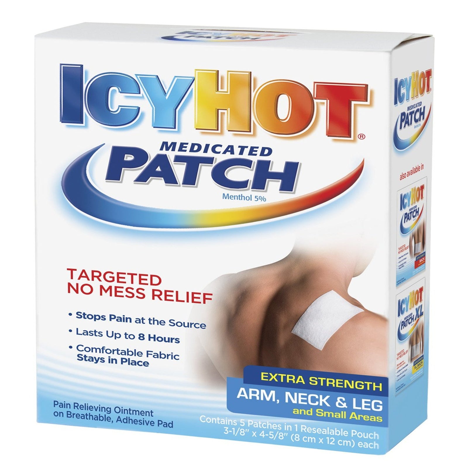 Icy Hot Extra Strength Medicated Patch Small (5 ct)