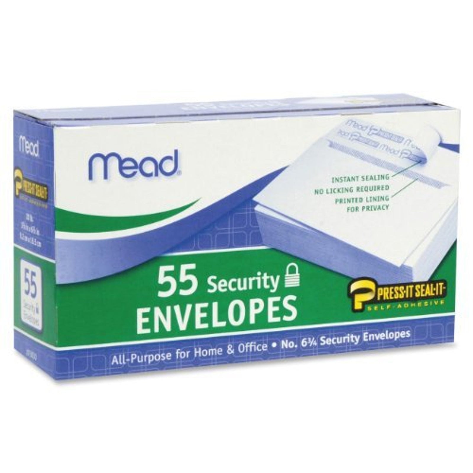 Mead Press-it Seal-it Security Envelopes