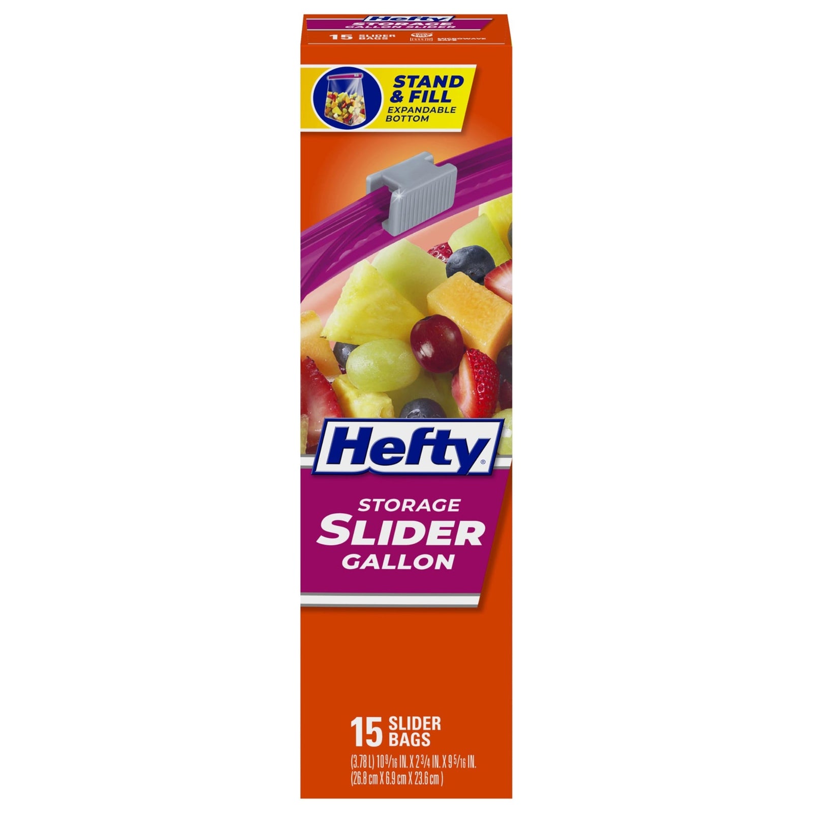 Hefty Slider Storage Bags Gallon (15 ct)