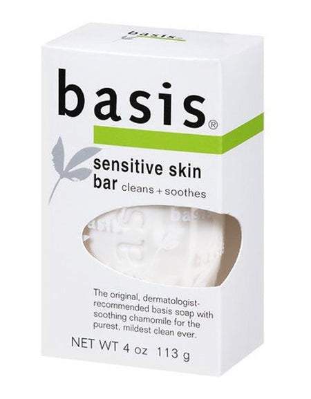 Basis Sensitive Skin Cleansing Bar (4 oz)