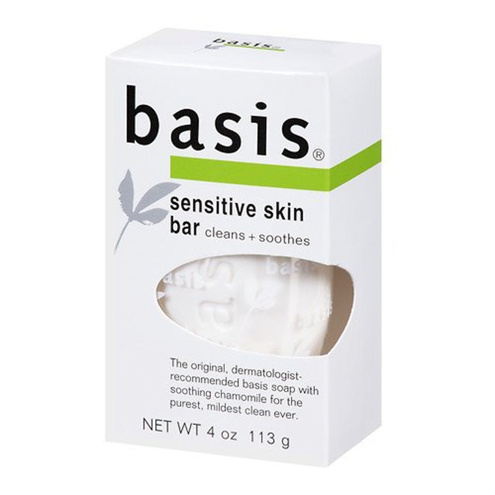 Basis Sensitive Skin Cleansing Bar (4 oz)