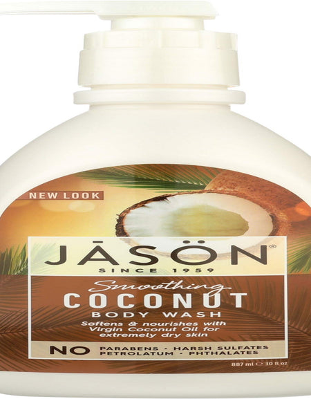 Jason Body Wash, Smoothing Coconut