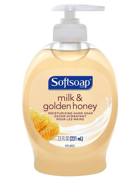 Softsoap Hand Soap, Milk Protein & Honey (7.5 oz, 2 Pack)