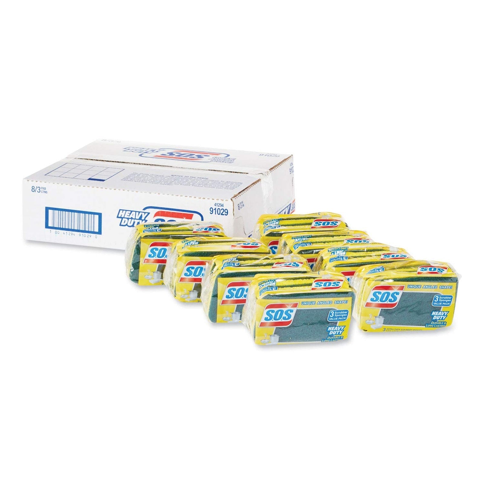 SOS Heavy Duty Sponges (24 Count)