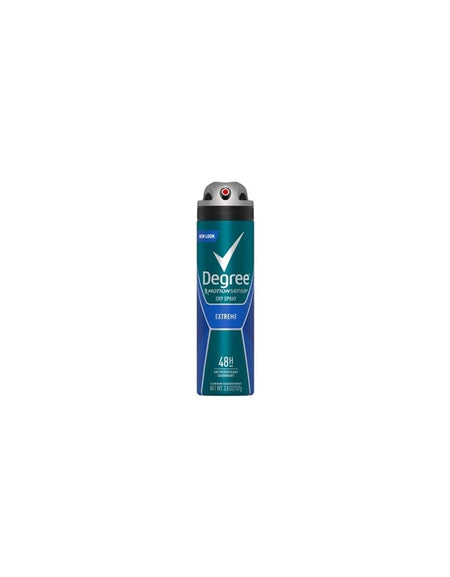 Degree Men Dry Spray Deodorant, Extreme (3.8 oz, 2 Pack)