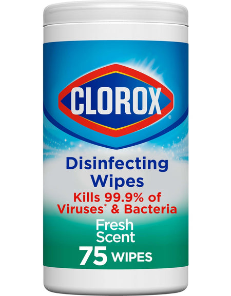 Clorox Disinfecting Wipes, Fresh Scent (75 Count)