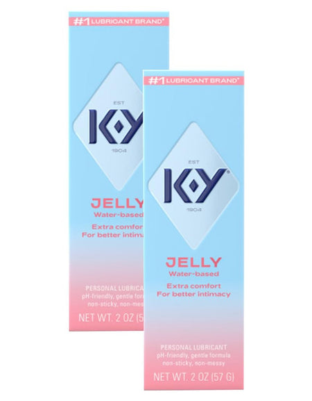 K-Y Jelly Personal Lubricant, Water-Based (2 oz, 2 Pack)