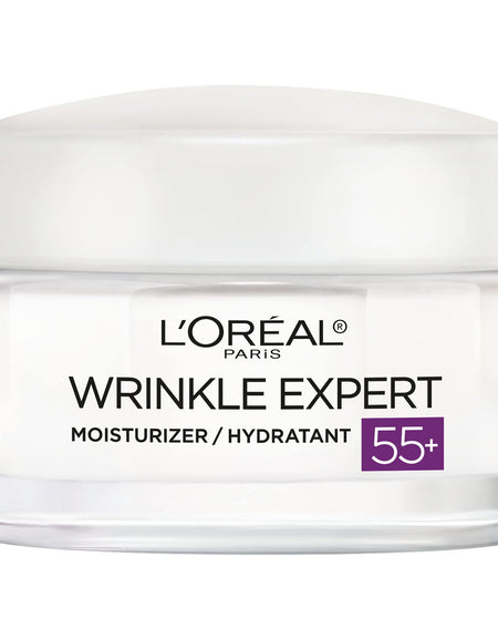 L'Oreal Wrinkle Expert 55+ Face Moisturizer (1.7 oz)