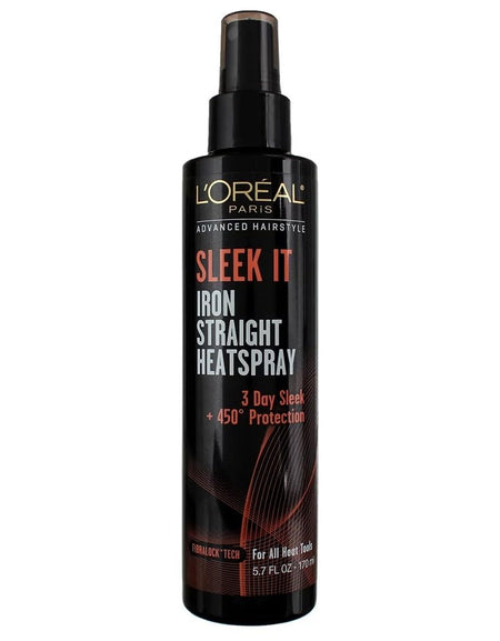 L'Oreal Sleek It Iron Straight Heat Spray (5.7 oz)