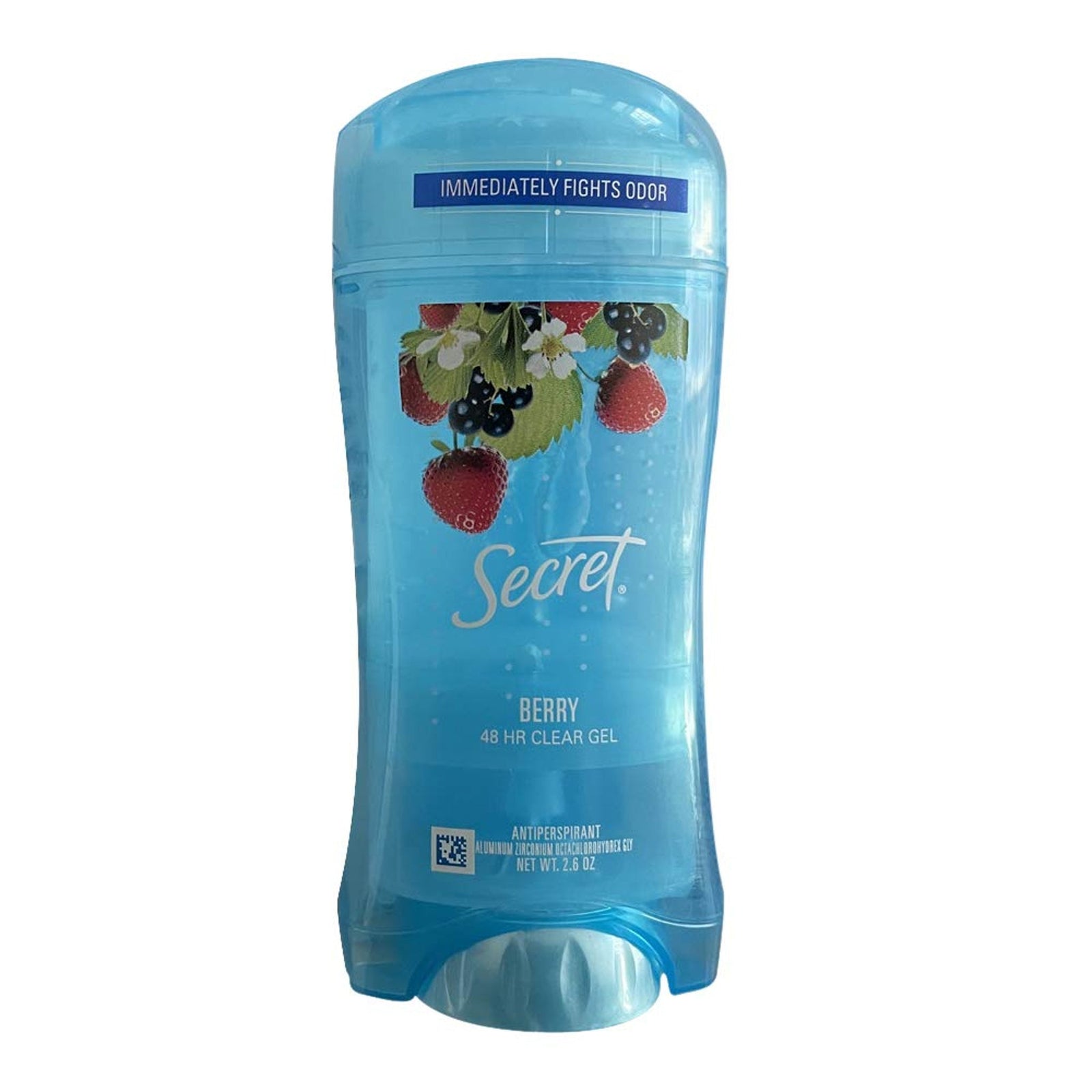 Secret Clear Gel Antiperspirant, Summerberry (2.6 oz, 6 Pack)