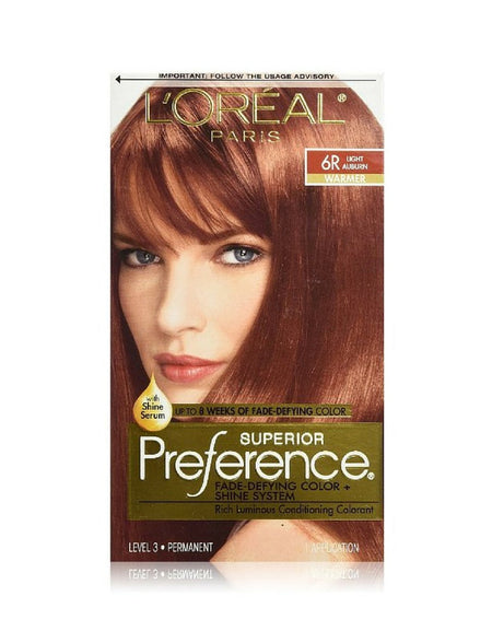 L'Oreal Hair Color (Light Auburn)