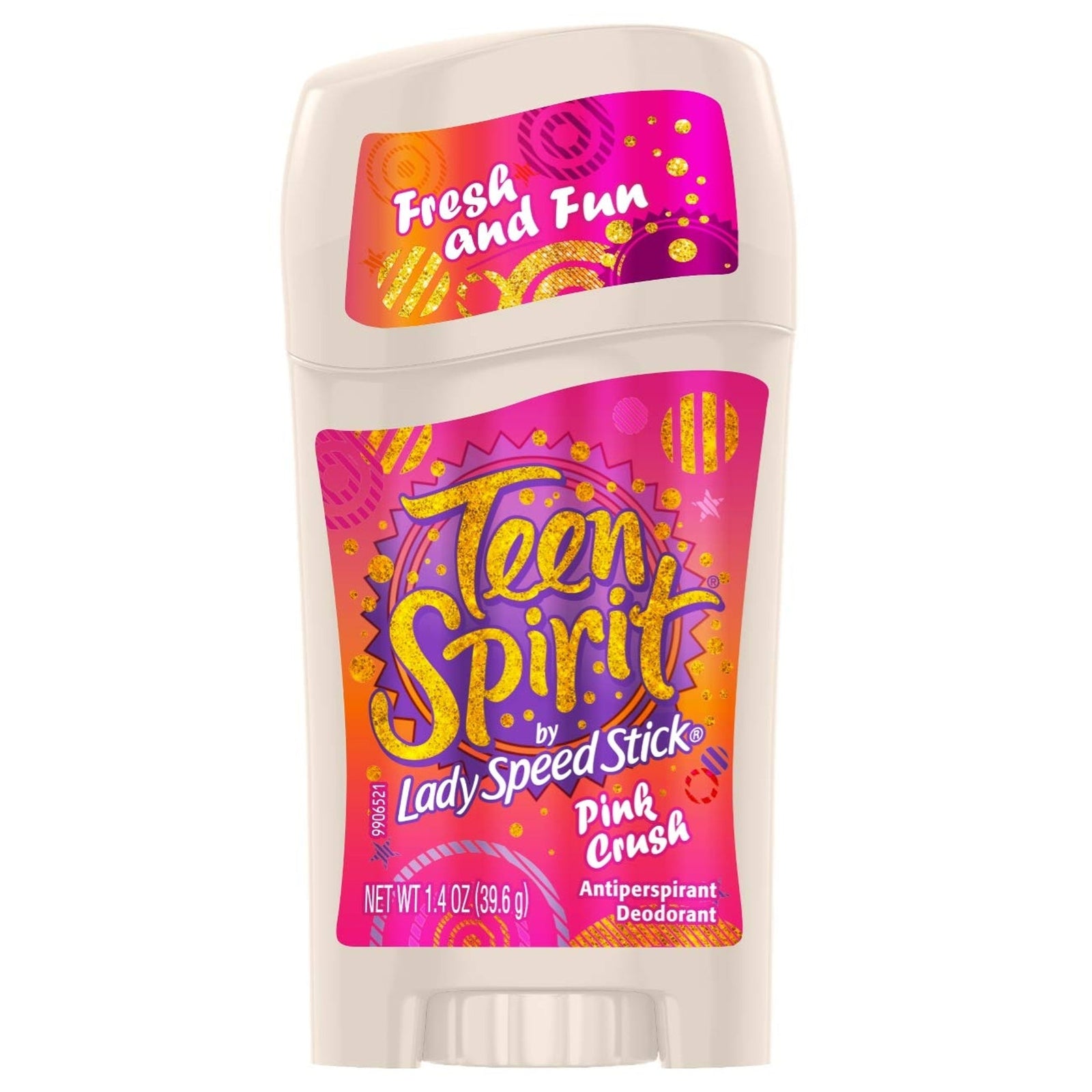 Teen Spirit Antiperspirant, Pink Crush (1.4 oz, 12 Pack)