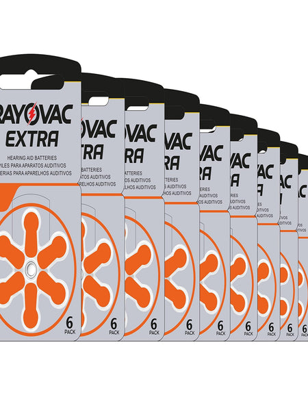 Rayovac Hearing Aid Batteries, Type 13 (60 Count)