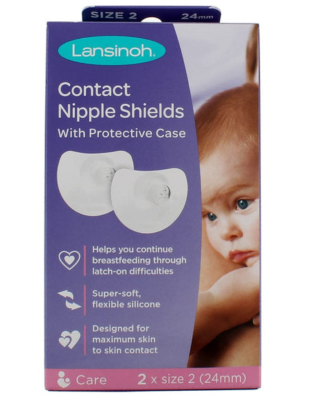 Lansinoh Contact Nipple Shields (2 Count, 3 Pack)