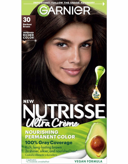 Garnier Hair Color (Darkest Brown)
