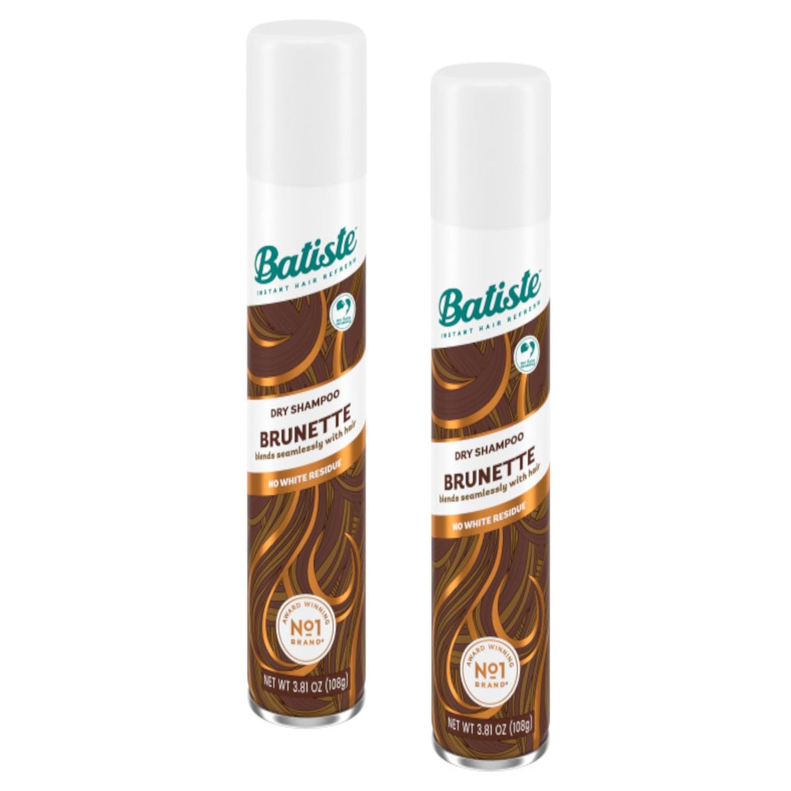 Batiste Dry Shampoo, Brunette (3.81 oz, 2 Pack)