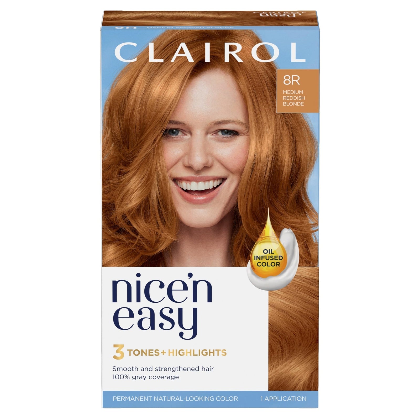 Clairol Hair Dye (Medium Reddish Blonde)