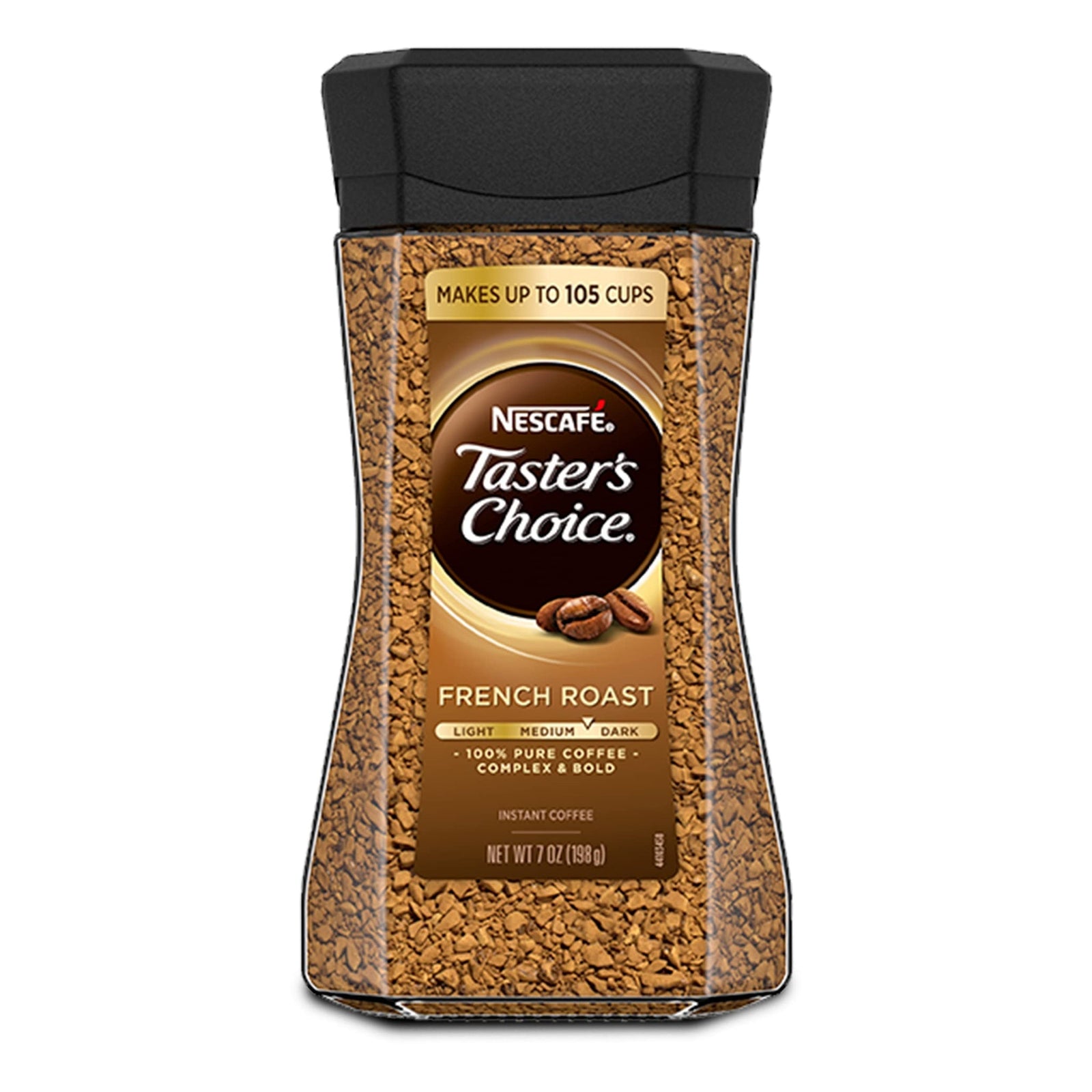 Nescafe Taster's Choice Instant Coffee, French Roast (7 oz)