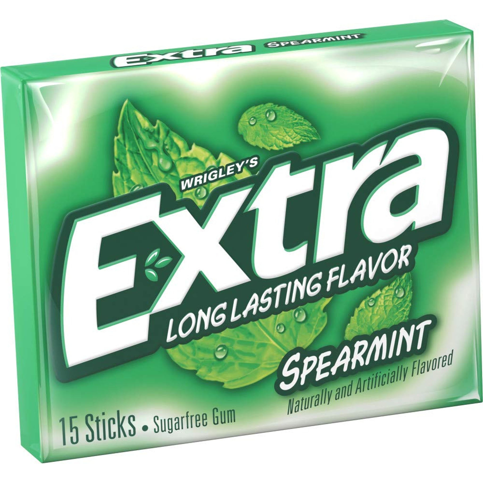 Extra Sugarfree Gum, Spearmint (15 Count)
