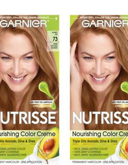 Garnier Nutrisse Hair Color, Dark Golden Blonde (1 ea, 2 Pack)