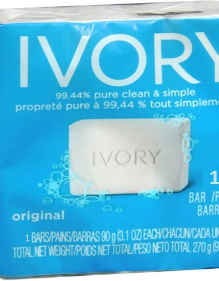 Ivory Bar Soap (3.1 oz, 5 Pack)