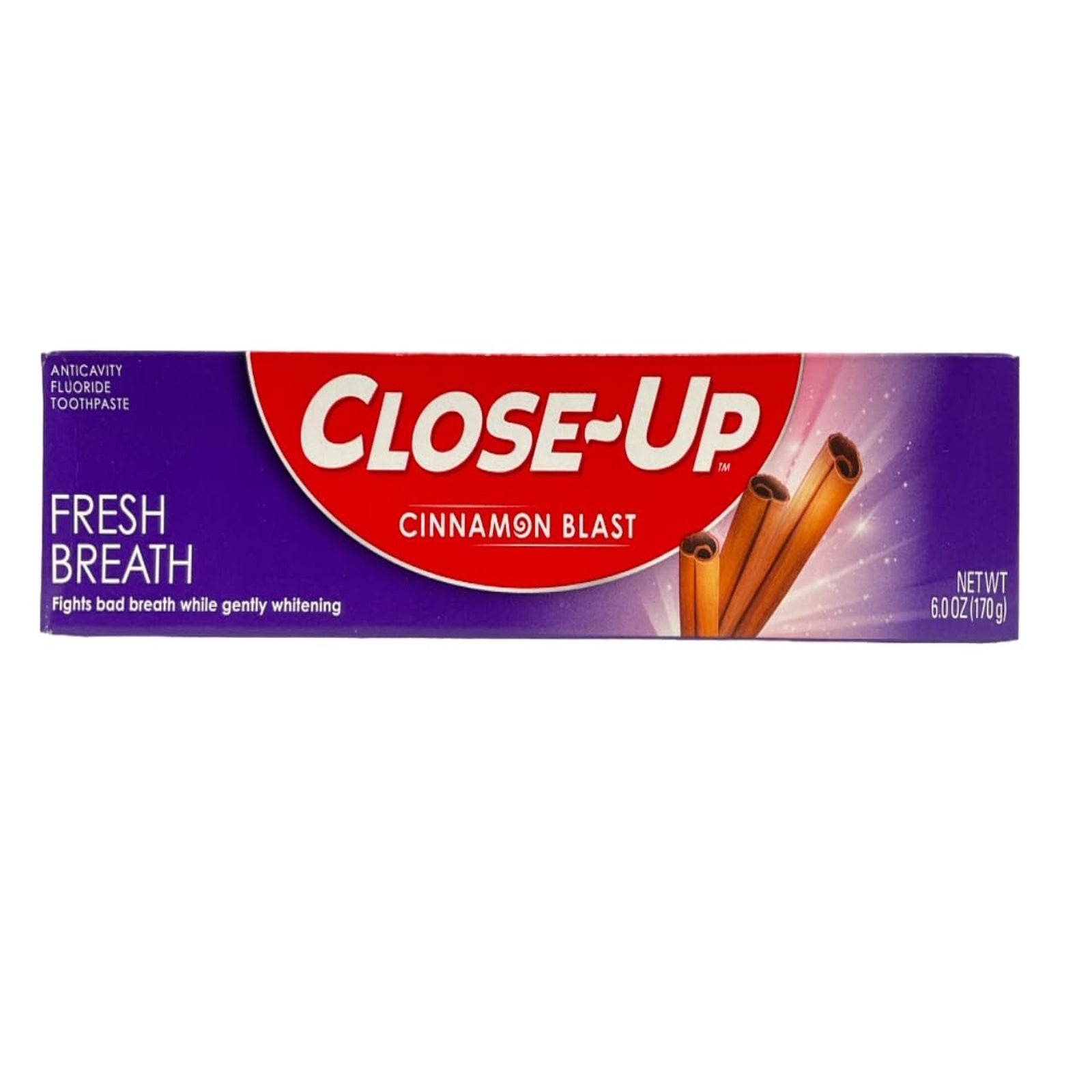 Close-Up Toothpaste Gel, Freshening Red (6 oz, 8 Pack)