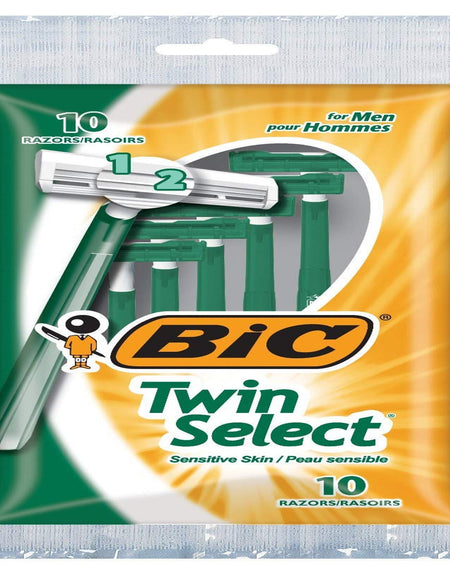 Bic Men's Twin Select Razors (10 Count, 2 Pack)