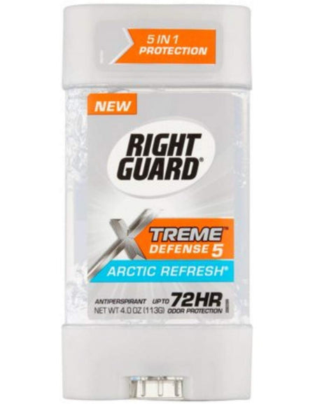 Right Guard Xtreme Power Gel Antiperspirant, Arctic Refresh (4 oz, 7 Pack)