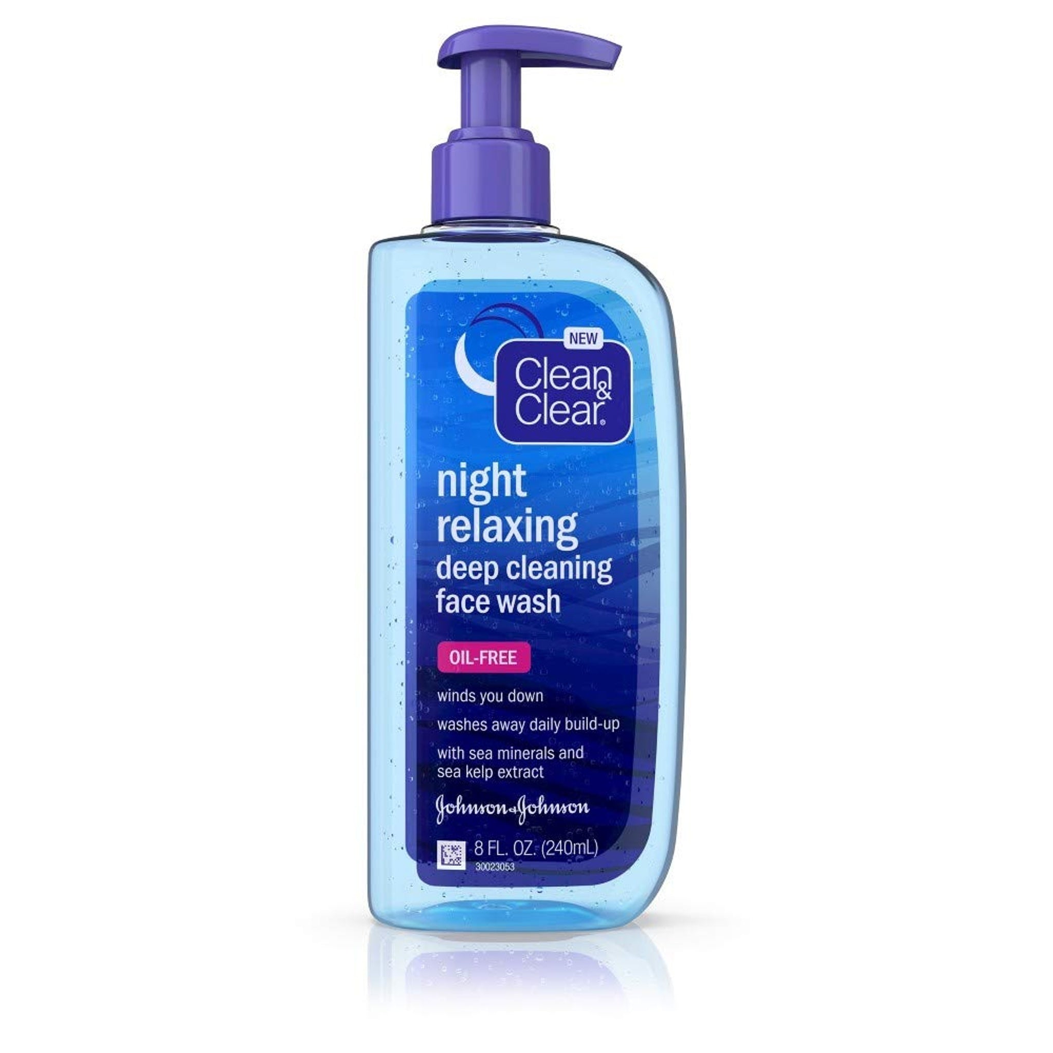 Clean & Clear Night Relaxing Face Wash (8 oz)