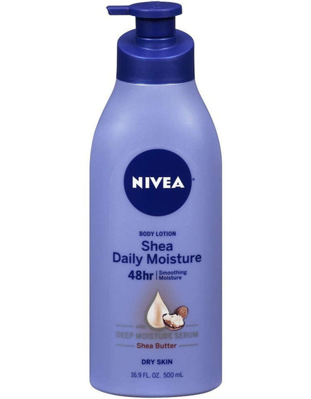 Nivea Shea Daily Moisture Body Lotion (16.9 oz, 4 Pack)