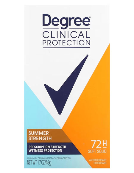 Degree Women Clinical Antiperspirant Summer Strength (1.7 oz, 10 Pack)