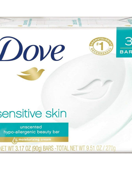 Dove Beauty Bar Sensitive Skin (3.17 oz, 8 Pack)