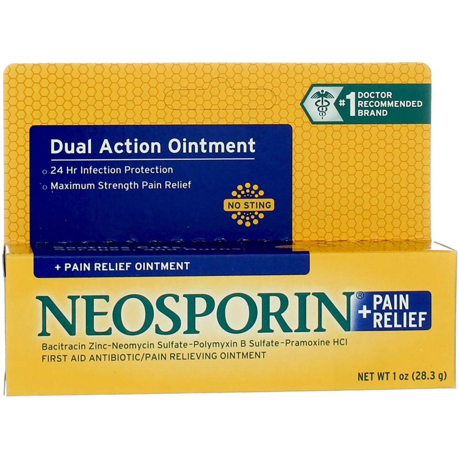 Neosporin + Pain Relief Ointment (1 oz, 2 Pack)
