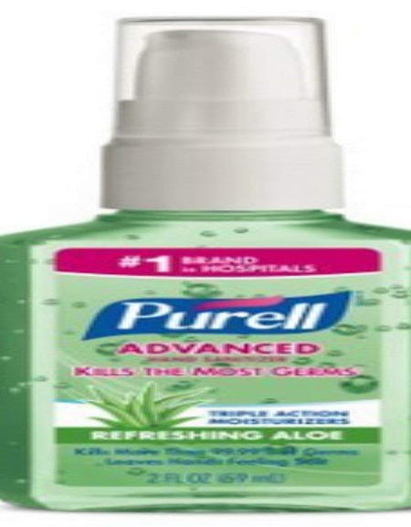 Purell Hand Sanitizer with Aloe (2 oz, 3 Pack)