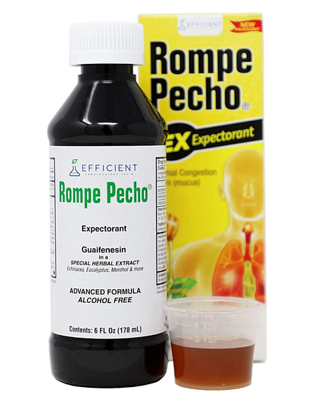 Rompe Pecho EX Cough & Cold Syrup (6 oz)