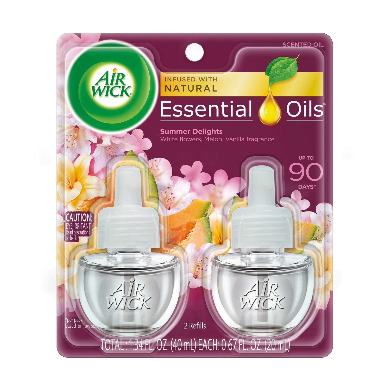 Air Wick Scented Oil Refills Summer Delights (2x0.67 oz)